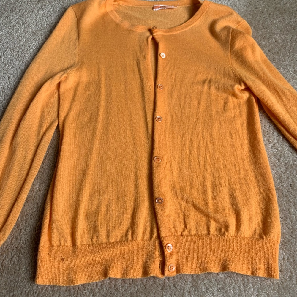 J. Crew Cashmere cardigan size XS.